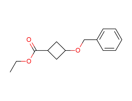 Molecular Structure of 106596-81-0 (ethyl 3-(benzyloxy)cyclobutanecarboxylate)
