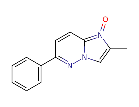 2-Methyl-1-oxo-6-phenyl-1lambda~5~-imidazo[1,2-b]pyridazine