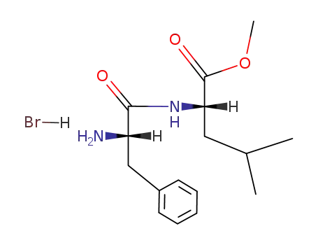 Molecular Structure of 3986-23-0 (L-Leucine, N-L-phenylalanyl-, methyl ester, monohydrobromide)