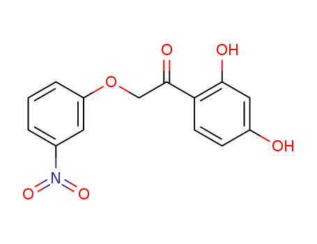 137987-90-7,Ethanone, 1-(2,4-dihydroxyphenyl)-2-(3-nitrophenoxy)-,Ethanone, 1-(2,4-dihydroxyphenyl)-2-(3-nitrophenoxy)-