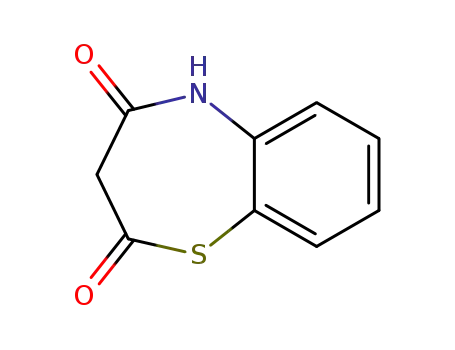 Molecular Structure of 74569-06-5 (1,5-Benzothiazepine-2,4(3H,5H)-dione)