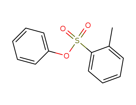 Molecular Structure of 91903-33-2 (o-Toluenesulfonic acid, phenyl ester)
