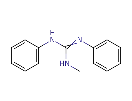 Molecular Structure of 35210-65-2 (Guanidine, N-methyl-N',N''-diphenyl-)