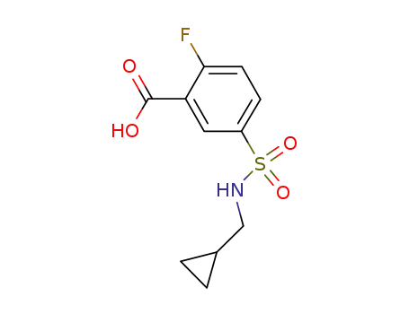 Molecular Structure of 1032464-08-6 (C<sub>11</sub>H<sub>12</sub>FNO<sub>4</sub>S)