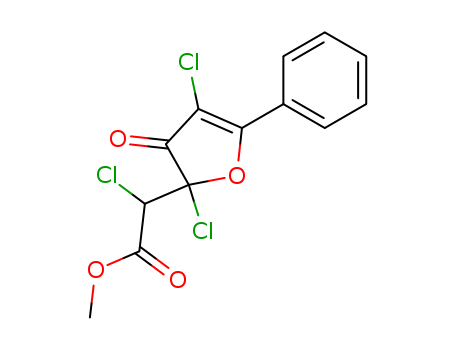 127244-97-7,methyl 2-chloro-2-(2,4-dichloro-3-oxo-5-phenyl-2-furyl)acetate,methyl 2-chloro-2-(2,4-dichloro-3-oxo-5-phenyl-2-furyl)acetate