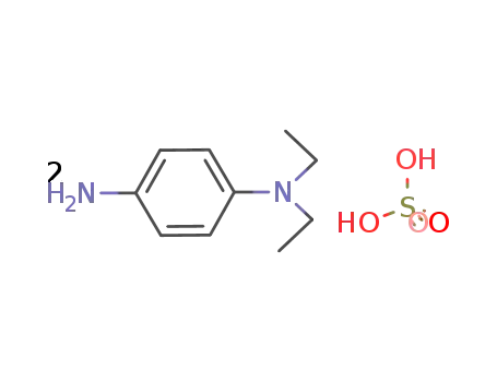 Molecular Structure of 6065-27-6 (N,N-DIETHYL-P-PHENYLENEDIAMINE SULFATE)