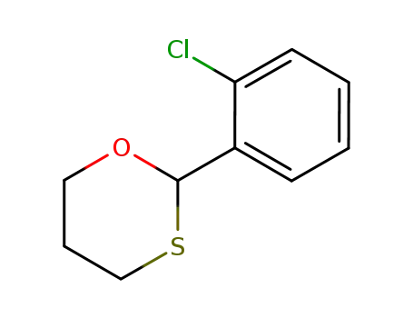 1,3-Oxathiane, 2-(2-chlorophenyl)-