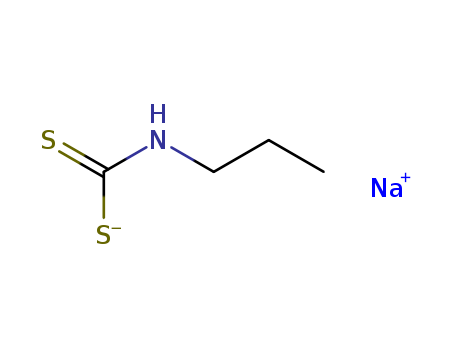 Carbamodithioic acid, propyl-, monosodium salt