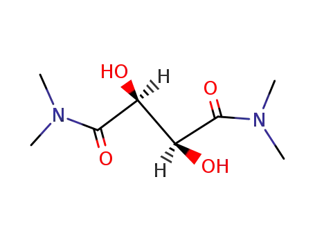 Molecular Structure of 63126-52-3 ((S,S)-(-)-2,3-DIHYDROXY-N,N,N',N'-TETRAMETHYLSUCCINAMIDE)