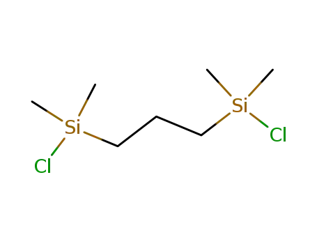 Molecular Structure of 2295-06-9 (1,3-BIS(CHLORODIMETHYLSILYL)PROPANE)
