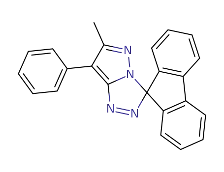 Spiro[9H-fluorene-9,3'-[3H]pyrazolo[5,1-c][1,2,4]triazole],
6'-methyl-7'-phenyl-