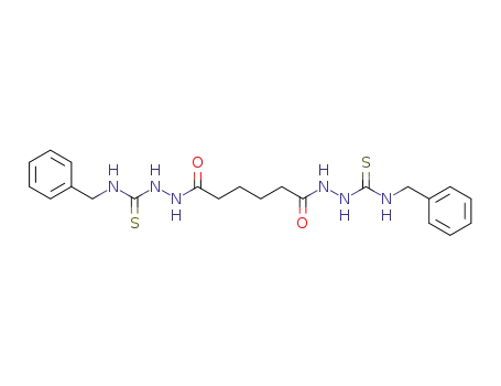 Hexanedioic acid, bis[2-[[(phenylmethyl)amino]thioxomethyl]hydrazide]