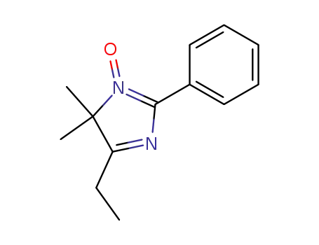 4H-Imidazole, 5-ethyl-4,4-dimethyl-2-phenyl-, 3-oxide