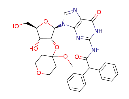 Guanosine,
N-(diphenylacetyl)-2'-O-(tetrahydro-4-methoxy-2H-pyran-4-yl)-