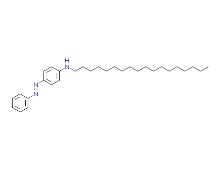 Molecular Structure of 141754-63-4 (Benzenamine,N-octadecyl-4-(2-phenyldiazenyl)-)