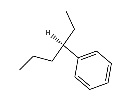 Molecular Structure of 78019-43-9 (Benzene, [(1R)-1-ethylbutyl]-)