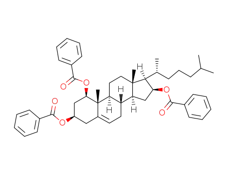 1β,3β,16β-tribenzoyloxycholest-5-ene