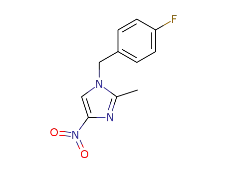 2-Methyl-4-nitro-1-(4-fluorophenylmethyl)-1H-imidazole