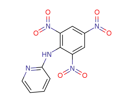 Molecular Structure of 39771-29-4 (N-(2,4,6-trinitrophenyl)pyridin-2-aMine)