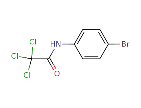 Molecular Structure of 30403-31-7 (AcetaMide, N-(4-broMophenyl)-2,2,2-trichloro-)