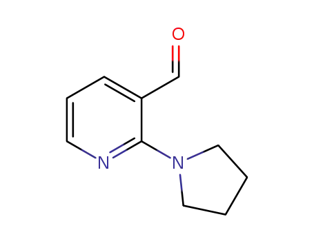Molecular Structure of 690632-39-4 (2-(1-PYRROLIDINYL)NICOTINALDEHYDE)