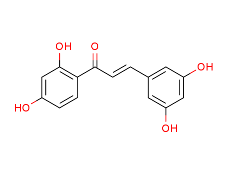 75514-30-6,Pseudoindorin,(E)-1-(2,4-dihydroxyphenyl)-3-(3,5-dihydroxyphenyl)prop-2-en-1-one;