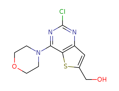 (2-chloro-4-Morpholinothieno[3,2-d]pyriMidin-6-yl)Methanol