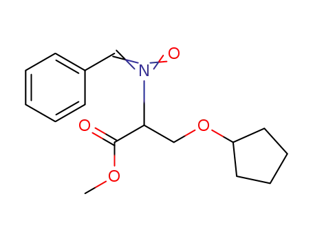 N-benzylidene-3-(cyclopentyloxy)-1-methoxy-1-oxopropan-2-amine N-oxide