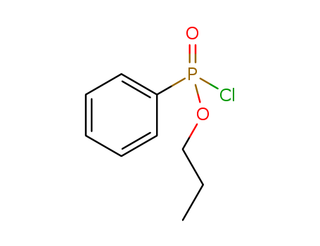 Phosphonochloridic acid, phenyl-, propylester (9CI)
