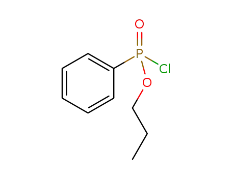 Molecular Structure of 50965-80-5 (propyl phenylphosphonochloridate)