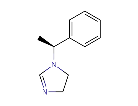 Molecular Structure of 162824-56-8 (1H-Imidazole, 4,5-dihydro-1-[(1S)-1-phenylethyl]-)