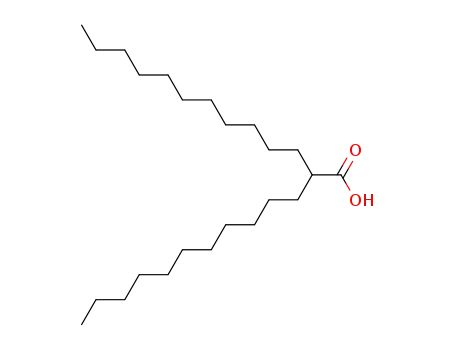 Molecular Structure of 103212-65-3 (Tridecanoic acid, 2-undecyl-)