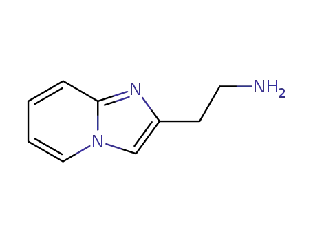 Molecular Structure of 43170-96-3 (2-IMIDAZO[1,2-A]PYRIDIN-2-YL-ETHYLAMINE)