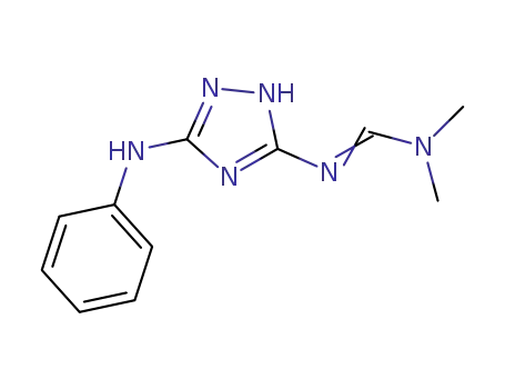 N<sup>1</sup>,N<sup>1</sup>-dimethyl-N<sub>2</sub>-[3-phenylamino-1,2,4-triazol-5-yl]formamidine