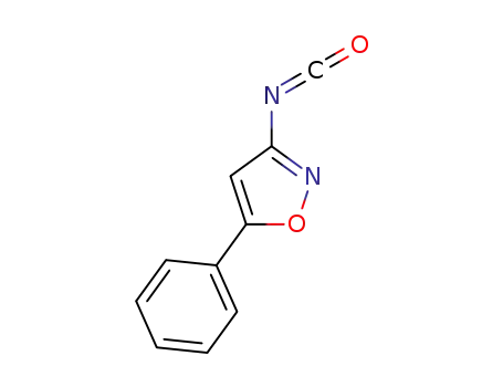 Molecular Structure of 55809-60-4 (Isoxazole, 3-isocyanato-5-phenyl-)