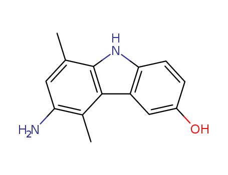 130005-62-8,9H-Carbazol-3-ol, 6-amino-5,8-dimethyl-,1,4-Dimethyl-6-hydroxy-3-aminocarbazole;6-Amino-5,8-dimethyl-9H-carbazol-3-ol; NSC 652570