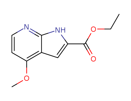 ETHYL 4-METHOXY-1H-PYRROLO[2,3-B]PYRIDINE-2-CARBOXYLATE
