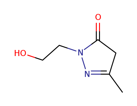 3H-Pyrazol-3-one, 2,4-dihydro-2-(2-hydroxyethyl)-5-methyl-(56226-25-6)