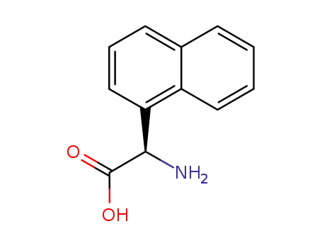 Molecular Structure of 100896-07-9 ((R)-AMINO-NAPHTHALEN-1-YL-ACETIC ACID)