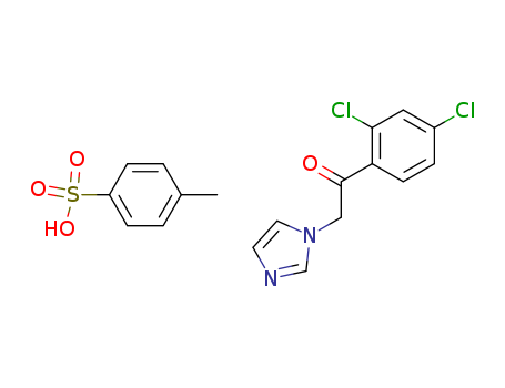 1-(2-(2,4-Dichlorophenyl)-2-oxoethyl)-1H-imidazole mono(toluene-4-sulphonate)