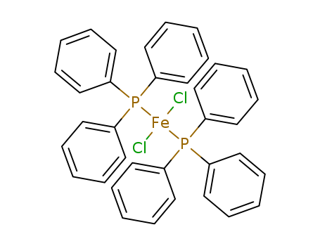 Molecular Structure of 19543-98-7 (Iron, dichlorobis(triphenylphosphine)-)