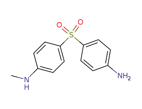 Molecular Structure of 51688-26-7 (Benzenamine, 4-[(4-aminophenyl)sulfonyl]-N-methyl-)
