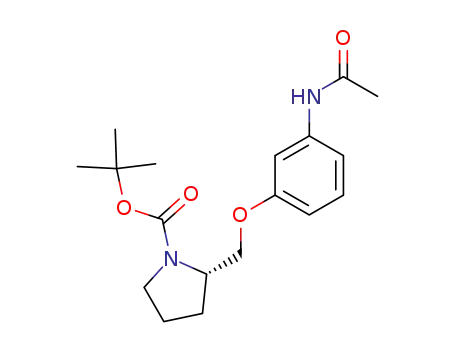 (S)-1-BOC-2-(3-(acetamido)phenoxymethyl)pyrrolidine