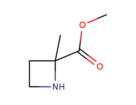 Molecular Structure of 747399-23-1 (2-Azetidinecarboxylicacid,2-methyl-,methylester(9CI))