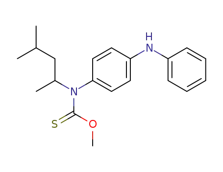 N-(4-anilinophenyl)-N-(1,3-dimethyl-butyl)-thiocarbamate-O-methyl ester
