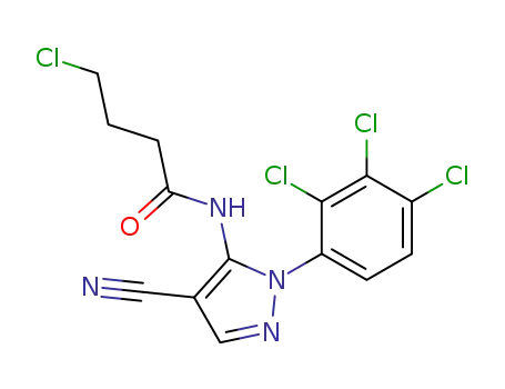 Butanamide,
4-chloro-N-[4-cyano-1-(2,3,4-trichlorophenyl)-1H-pyrazol-5-yl]-