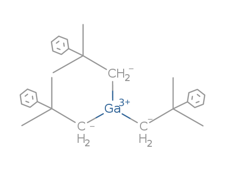 Molecular Structure of 138667-97-7 (Gallium, tris(2-methyl-2-phenylpropyl)-)