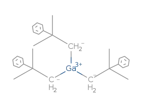 Molecular Structure of 138667-97-7 (Gallium, tris(2-methyl-2-phenylpropyl)-)
