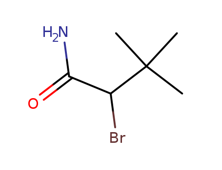 25117-56-0,2-bromo-3,3-dimethylbutanamide,Butyramide,2-bromo-3,3-dimethyl- (8CI); Butyramide, a-bromo-b,b-dimethyl- (4CI);2-Bromo-3,3-dimethylbutanamide