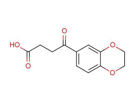 Molecular Structure of 54557-81-2 (4-[3,4-(ETHYLENEDIOXY)PHENYL]-4-OXOBUTYRIC ACID)